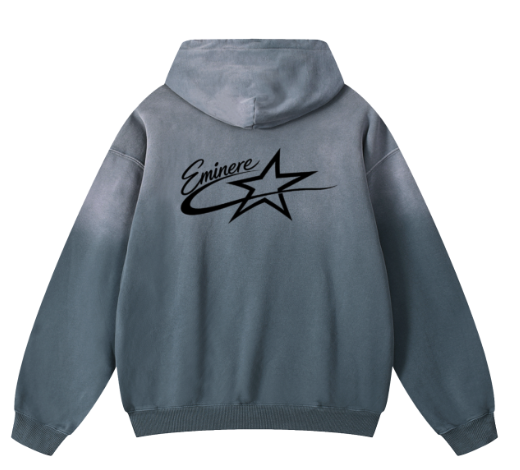Eminere Heavyweight Sunfade Oversized Hoodie