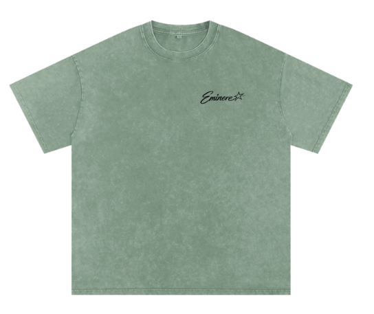 Eminere Washed Oversized Cotton T-Shirt