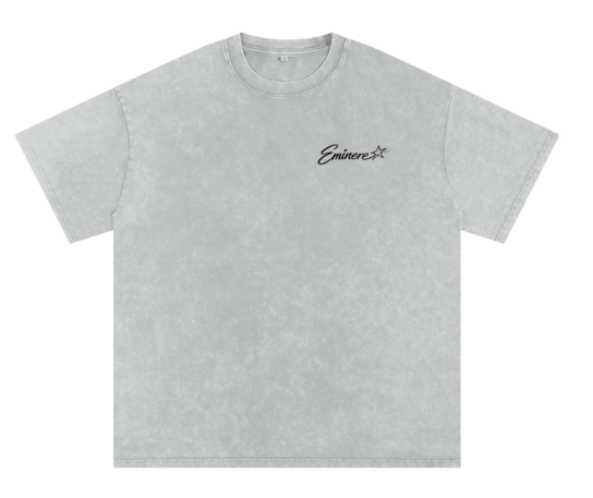Eminere Washed Oversized Cotton T-Shirt