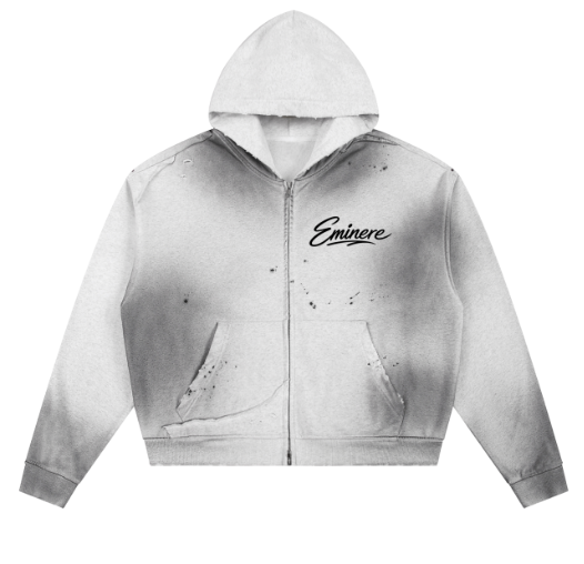 Sun Fade Fleece Zip Hoodie