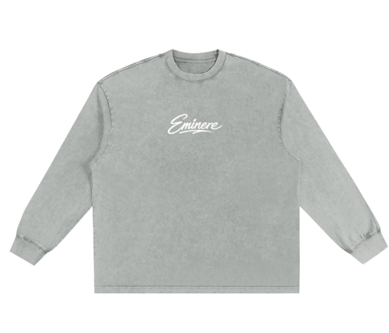 Eminere Washed Long Sleeve T-Shirt