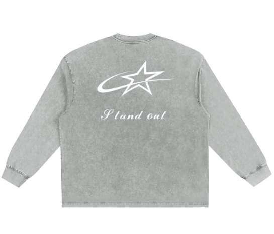 Eminere Washed Long Sleeve T-Shirt