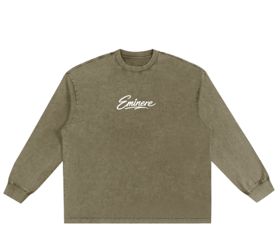 Eminere Washed Long Sleeve T-Shirt