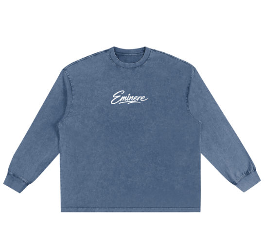 Eminere Washed Long Sleeve T-Shirt