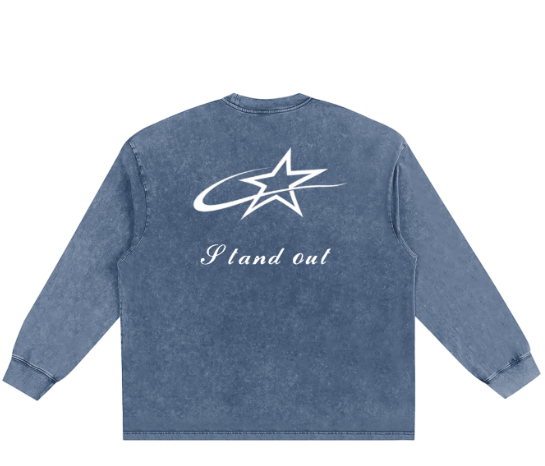 Eminere Washed Long Sleeve T-Shirt