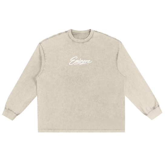 Eminere Washed Long Sleeve T-Shirt