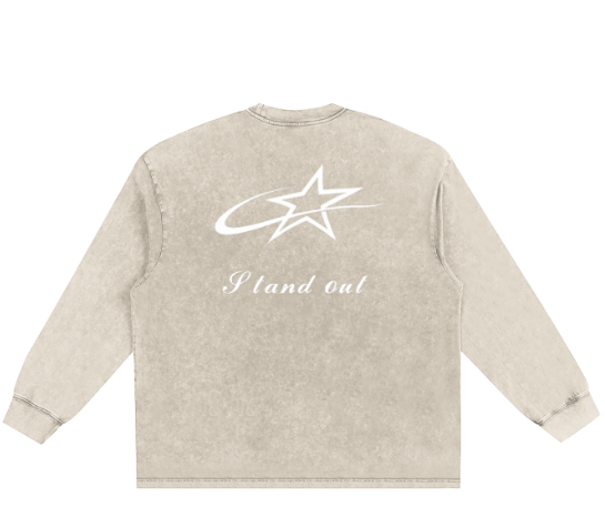 Eminere Washed Long Sleeve T-Shirt