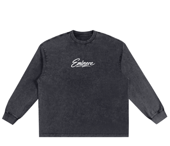 Eminere Washed Long Sleeve T-Shirt