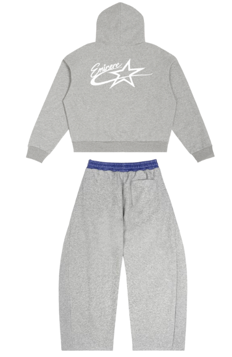 Eminere Plaid Hoodie and Sweatpants bundle