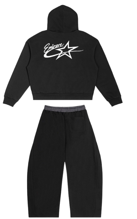 Eminere Plaid Hoodie and Sweatpants bundle