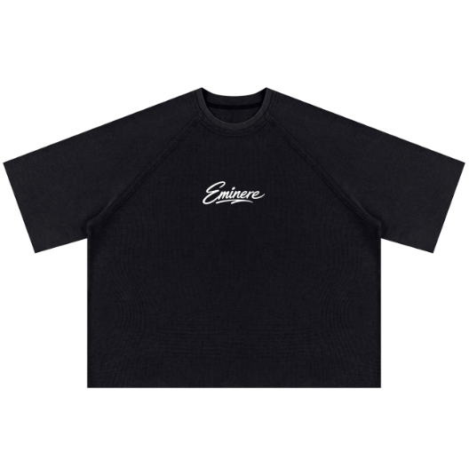 Eminere Wash Boxy Waffle T-Shirt