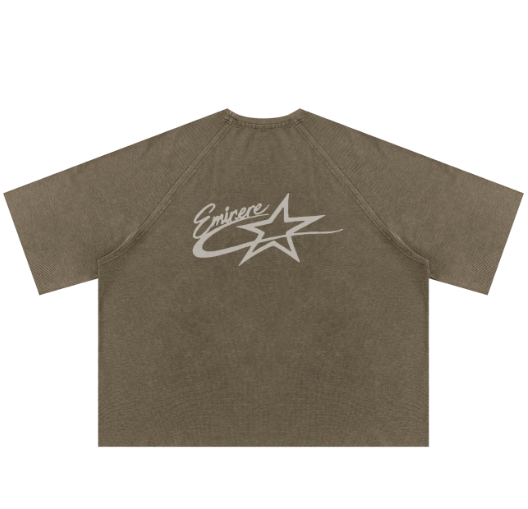 Eminere Wash Boxy Waffle T-Shirt