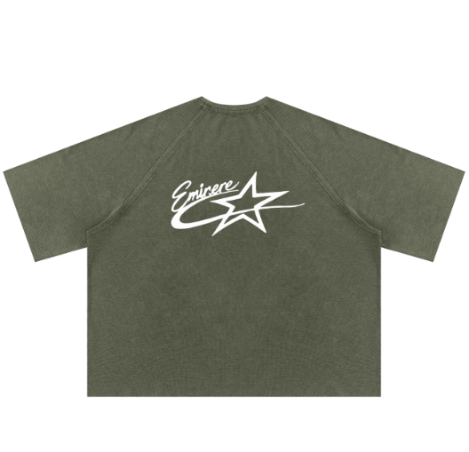 Eminere Wash Boxy Waffle T-Shirt