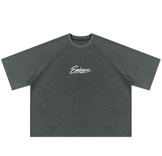 Eminere Wash Boxy Waffle T-Shirt