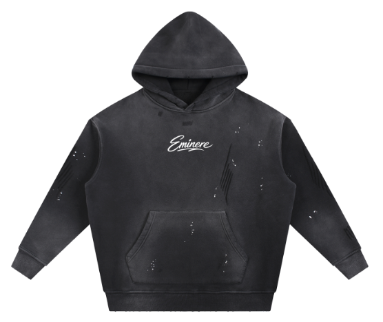 Eminere "Stand Out"Vintage Washed Fleece Hoodie
