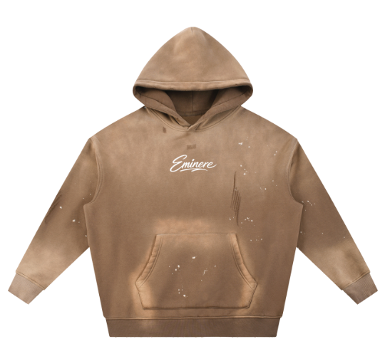 Eminere "Stand Out"Vintage Washed Fleece Hoodie
