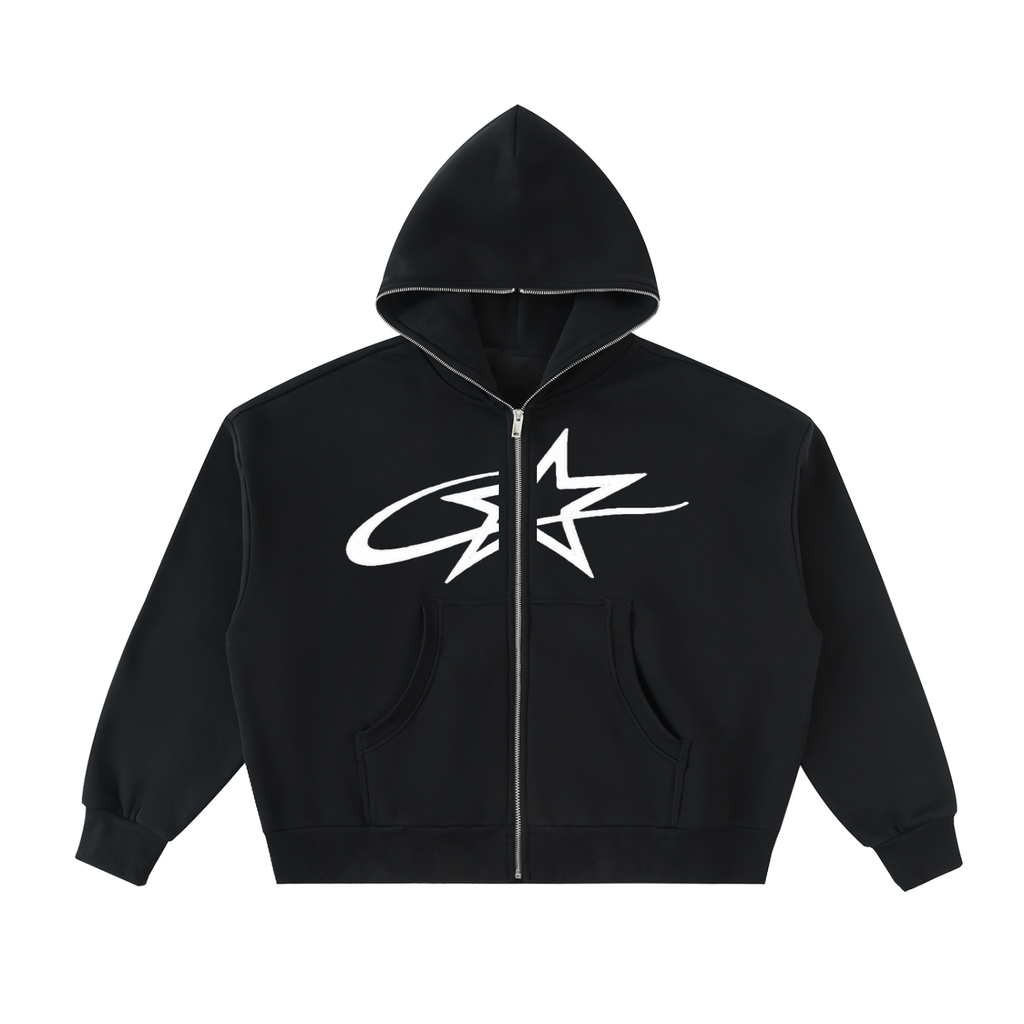 Eminere Star zip up hoodie