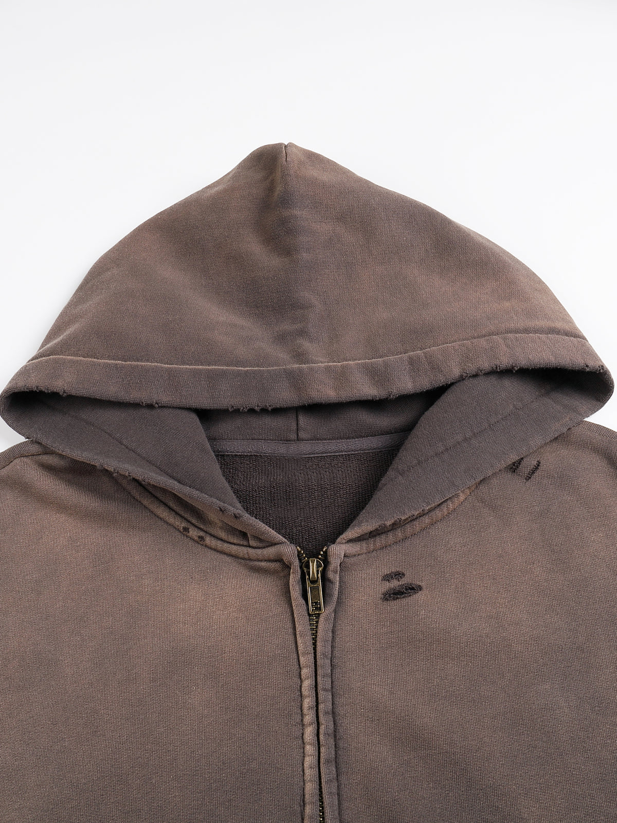 Distressed Zip up